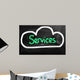 Cloud Computing - Services Concept Wall Decal