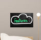 Cloud Computing - Features Concept Wall Decal