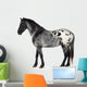 Grey Appaloosa Horse Wall Decal