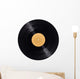 Vinyl Record Play Music Wall Decal