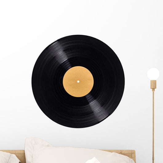 Vinyl Record Play Music Wall Decal
