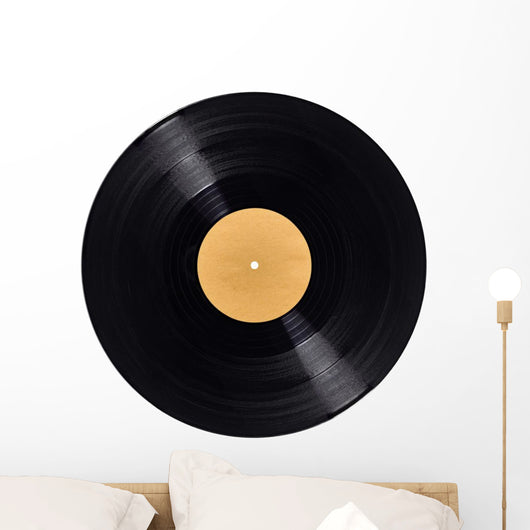 Vinyl Record Play Music Wall Decal