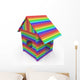 Rainbow House Wall Decal