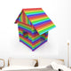 Rainbow House Wall Decal