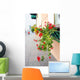 Windows with Flowers Wall Decal