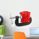 Tax Clamp Clipping Path Wall Decal