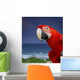 Green Wing Macaw Wall Decal