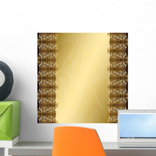 Vintage Gold Wall Decal