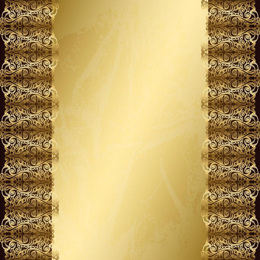 Vintage Gold Wall Decal
