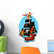Pirate Ship Wall Decal