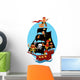Pirate Ship Wall Decal