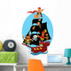 Pirate Ship Wall Decal