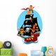 Pirate Ship Wall Decal