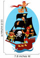 Pirate Ship Wall Decal