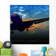 Jet Airplane Taking off Wall Decal
