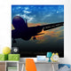 Jet Airplane Taking off Wall Decal