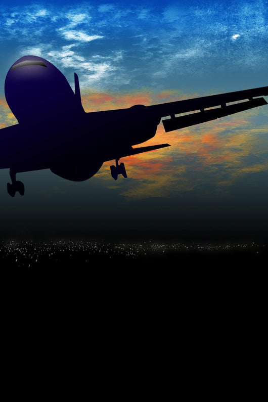 Jet Airplane Taking off Wall Decal