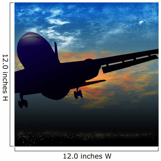 Jet Airplane Taking off Wall Decal