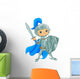 Fighting Brave Knight Wall Decal