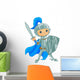 Fighting Brave Knight Wall Decal