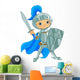 Fighting Brave Knight Wall Decal