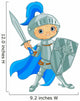 Fighting Brave Knight Wall Decal