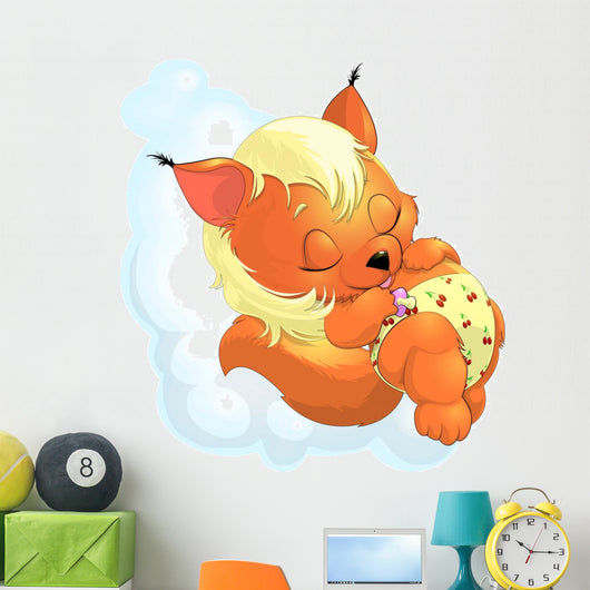 Squirrel Cub Wall Decal