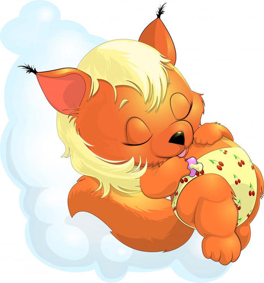 Squirrel Cub Wall Decal