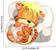 Tiger Cub Wall Decal