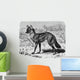 Jackal - Chacal Streifenwolf Wall Decal