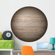 Planet Jupiter White Wall Decal