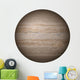Planet Jupiter White Wall Decal