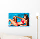 Bikini Girl Wall Decal