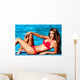 Bikini Girl Wall Decal