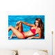 Bikini Girl Wall Decal