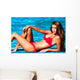 Bikini Girl Wall Decal