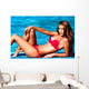 Bikini Girl Wall Decal