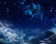 Beautiful Night Sky with Wall Decal