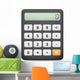 Calculator Wall Decal