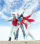 Group Teenagers Dancing Wall Decal
