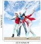 Group Teenagers Dancing Wall Decal