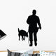 Police Dog 3 Wall Decal