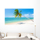 Beach with Coconut Palm Wall Decal
