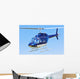 Hubschrauber im Vorbeiflug Wall Decal