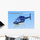 Hubschrauber im Vorbeiflug Wall Decal
