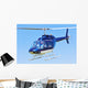 Hubschrauber im Vorbeiflug Wall Decal