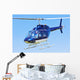 Hubschrauber im Vorbeiflug Wall Decal