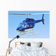Hubschrauber im Vorbeiflug Wall Decal