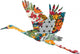 Stork Japanese Ornament Wall Decal