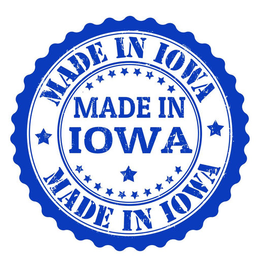 Made Iowa Stamp Wall Decal